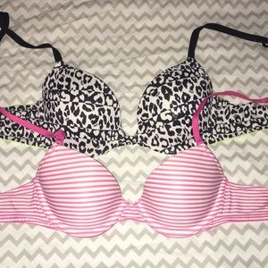 Two VS PINK bras